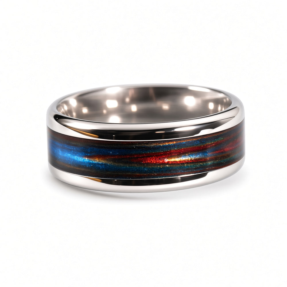 Custom Inlay Ring | Stainless Steel or Titanium | Handcrafted in the USA