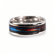 Custom Inlay Ring | Stainless Steel or Titanium | Handcrafted in the USA
