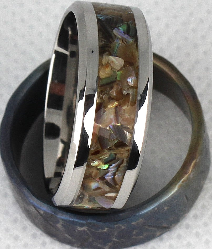 Abalone on Stainless Steel