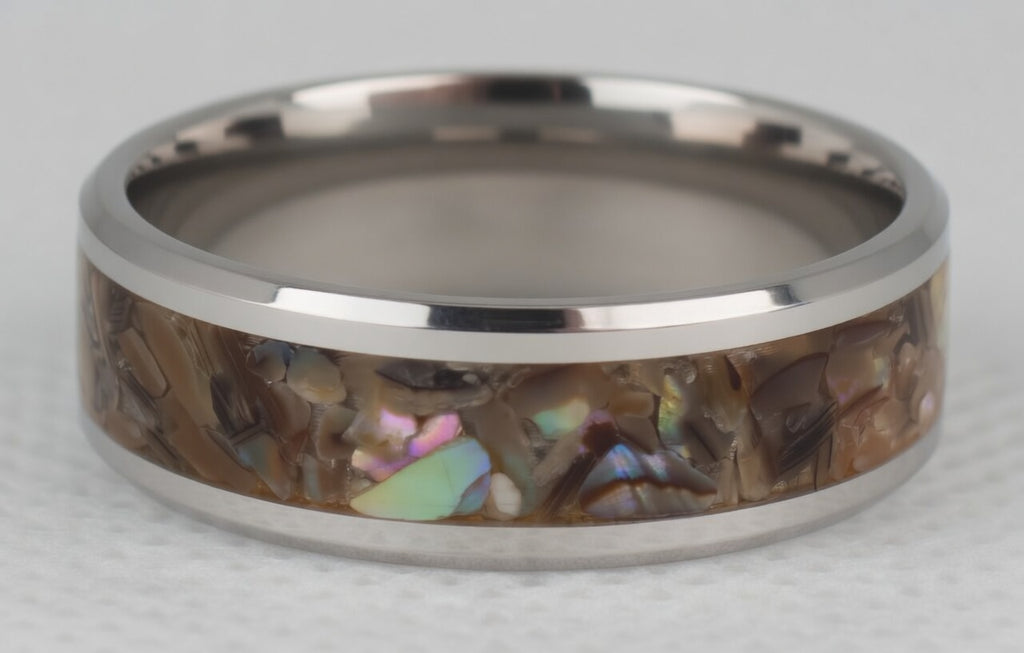 Abalone on Stainless Steel