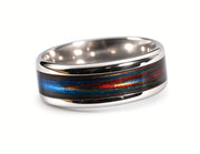 Custom Inlay Ring | Stainless Steel or Titanium | Handcrafted in the USA